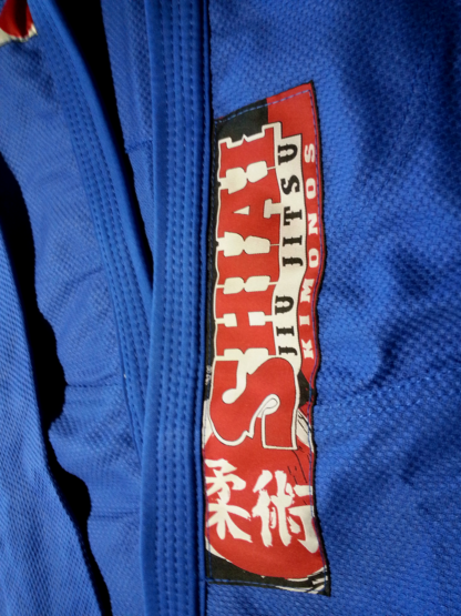 KIMONO BJJ "AZUL CLÁSICO" de marca SHIAI - Imagen 3