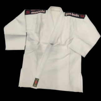 CASACA BLANCA JIU-JITSU TALLE 3 MUSASHI