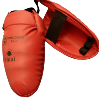 EMPEINERAS DE KARATE ROJA MARCA SHIAI TALLE M