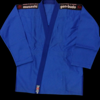 CASACA AZUL JIU-JITSU MUSASHI TALLE 7